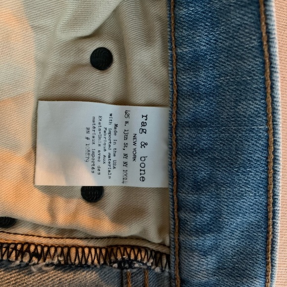 Rag & Bone/JEAN Dre Skinny Boyfriend Jeans - Picture 12 of 13